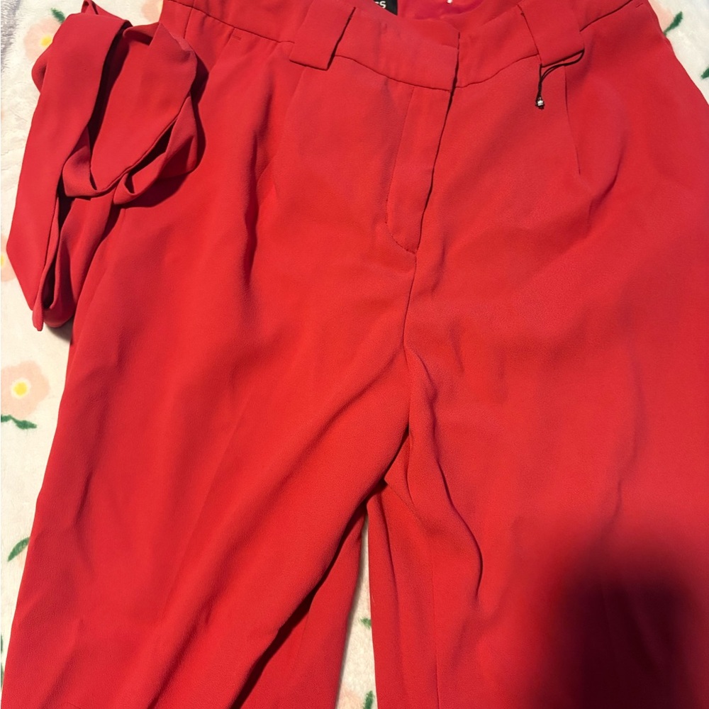 Express Vibrant Red Women's Trousers
